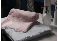 Βαμβακερή Πετσέτα Α946, χρώμα ροζ πέρλας